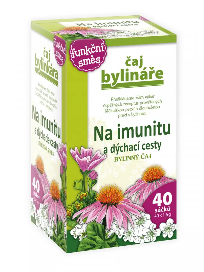 7893_CAJ BYLINARE NA IMUNITU A DYCHACI CESTY 40 X 1,6 G